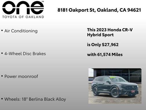 2023 Honda CR-V Hybrid Sport AWD