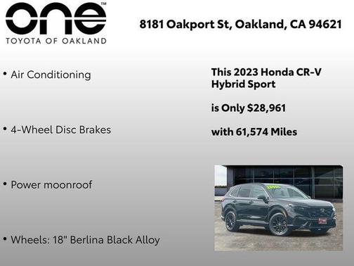 2023 Honda CR-V Hybrid Sport AWD