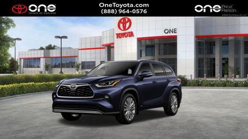 Blueprint 2026 Toyota Highlander Hybrid Platinum