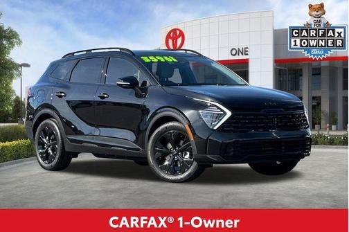 Fusion Black 2025 Kia Sportage Plug-In Hybrid X-Line