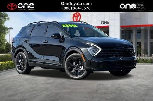 Fusion Black 2025 Kia Sportage Plug-In Hybrid X-Line