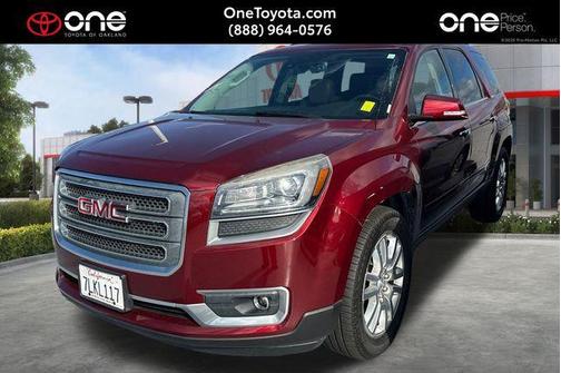 Crimson Red Tintcoat 2015 GMC Acadia SLT-1