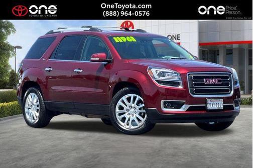 Crimson Red Tintcoat 2015 GMC Acadia SLT-1