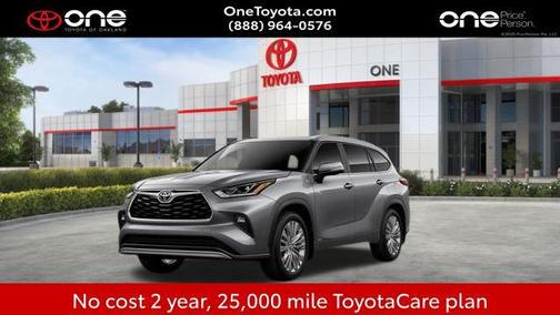 Heavy Metal 2026 Toyota Highlander Hybrid Platinum