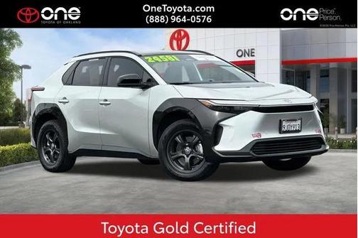 Elemental Silver Metallic 2023 Toyota bZ4X XLE