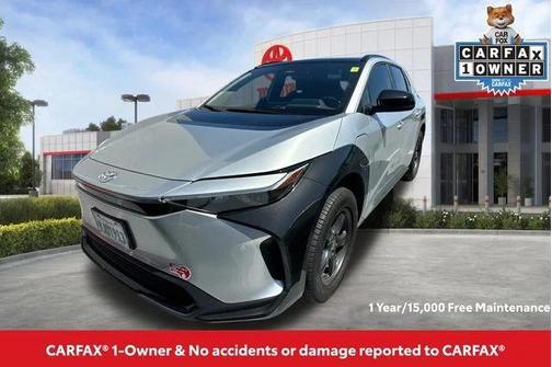 Elemental Silver Metallic 2023 Toyota bZ4X XLE