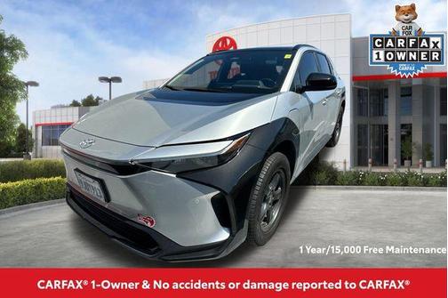 Elemental Silver Metallic 2023 Toyota bZ4X XLE