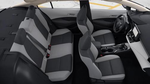 White 2026 Toyota Corolla Hybrid LE