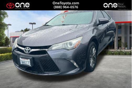 Gray 2017 Toyota Camry SE