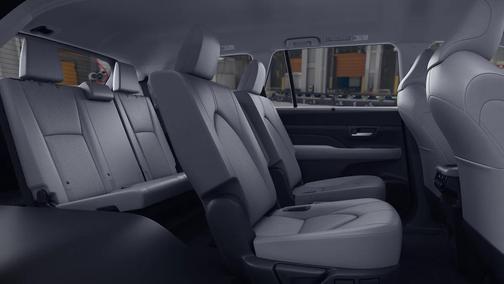 Blue 2026 Toyota Grand Highlander Hybrid XLE