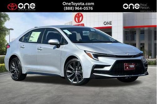 Classic Silver Metallic 2026 Toyota Corolla Hybrid SE