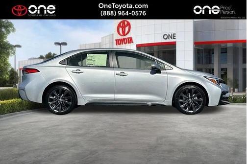 Classic Silver Metallic 2026 Toyota Corolla Hybrid SE