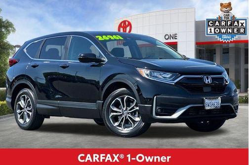 Crystal Black Pearl 2021 Honda CR-V AWD EX