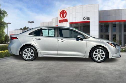 Classic Silver Metallic 2023 Toyota Corolla LE