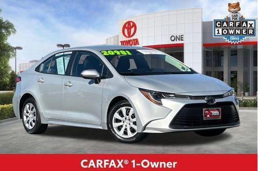 Classic Silver Metallic 2023 Toyota Corolla LE