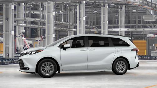 White 2026 Toyota Sienna XLE