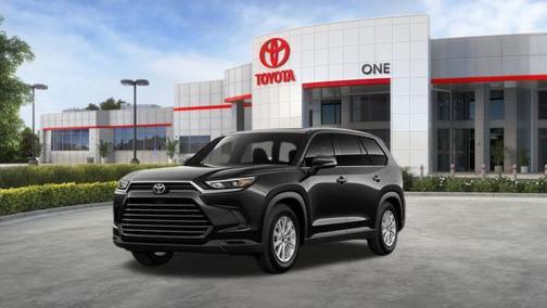 Midnight Black Metallic 2026 Toyota Grand Highlander XLE
