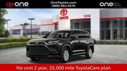 Midnight Black Metallic 2026 Toyota Grand Highlander XLE