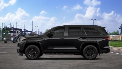 Midnight Black Metallic 2026 Toyota Sequoia Platinum