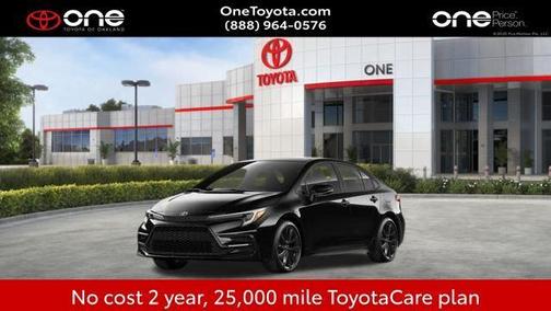 Midnight Black Metallic 2026 Toyota Corolla Hybrid SE