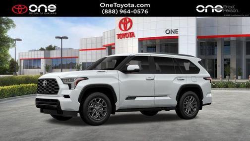 Wind Chill Pearl 2026 Toyota Sequoia Platinum
