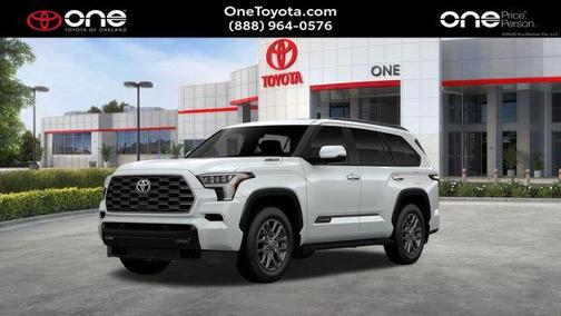 Wind Chill Pearl 2026 Toyota Sequoia Platinum