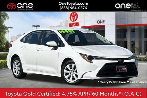 Ice Cap 2023 Toyota Corolla LE