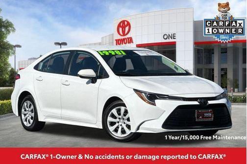 Ice Cap 2023 Toyota Corolla LE