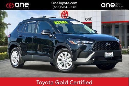 Jet Black 2023 Toyota Corolla Cross LE