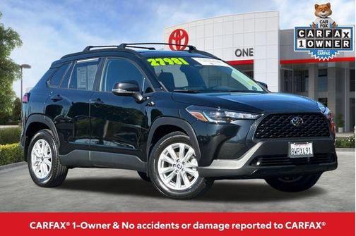 Jet Black 2023 Toyota Corolla Cross LE