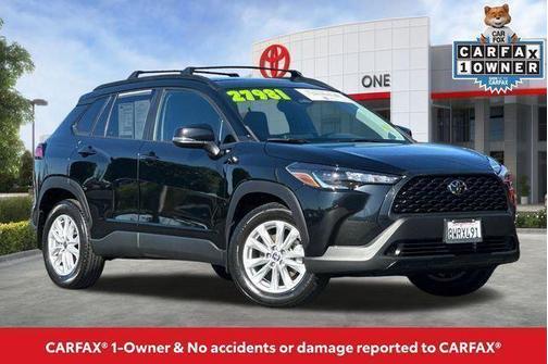 Jet Black 2023 Toyota Corolla Cross LE