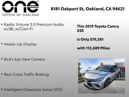 2019 Toyota Camry XSE