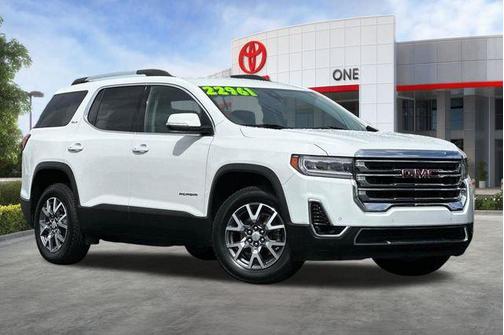White 2023 GMC Acadia FWD SLT
