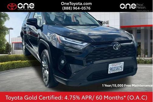 Midnight Black Metallic 2024 Toyota RAV4 XLE Premium