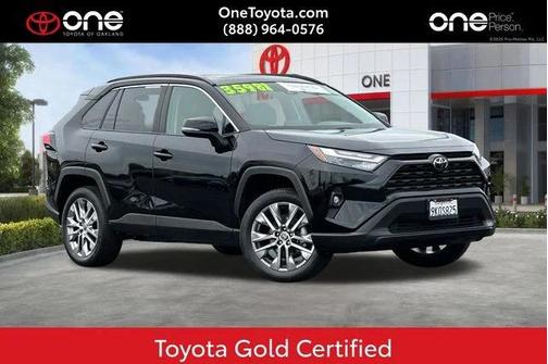 Midnight Black Metallic 2024 Toyota RAV4 XLE Premium