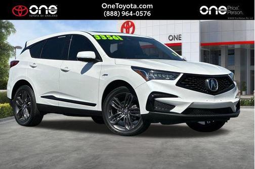 Platinum White Pearl 2021 Acura RDX A-Spec