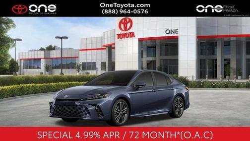 Blue 2026 Toyota Camry XSE