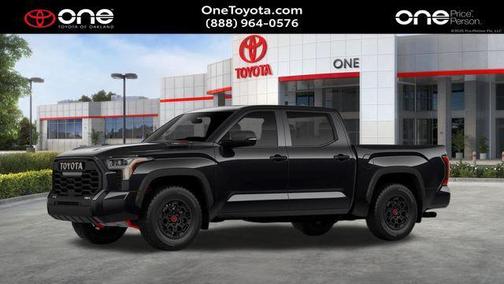 Midnight Black Metallic 2026 Toyota Tundra Hybrid TRD Pro