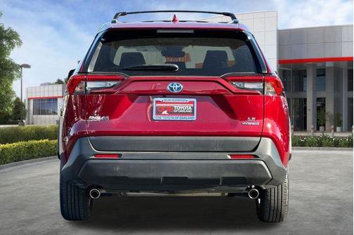 Ruby Flare Pearl 2021 Toyota RAV4 Hybrid LE