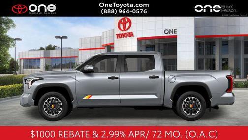 Celestial Silver Metallic 2026 Toyota Tundra SR5