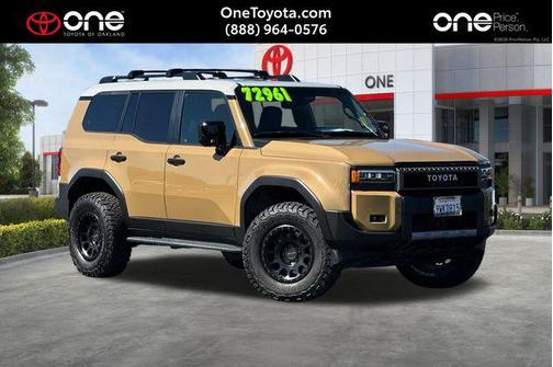 Gray 2025 Toyota Land Cruiser Base