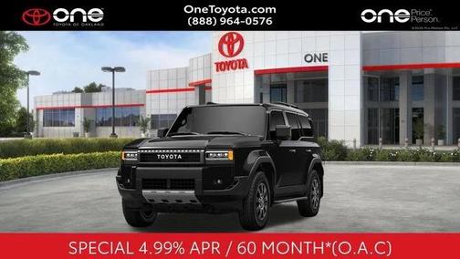 Black 2026 Toyota Land Cruiser Base