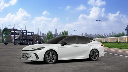 White 2026 Toyota Camry XSE