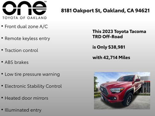 2023 Toyota Tacoma TRD Off Road