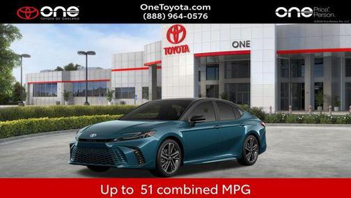 Midnight Black Metallic 2026 Toyota Camry XSE