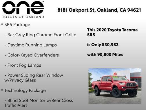 2020 Toyota Tacoma SR5