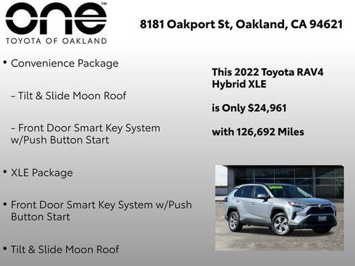 2022 Toyota RAV4 Hybrid XLE