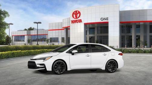 White 2026 Toyota Corolla SE