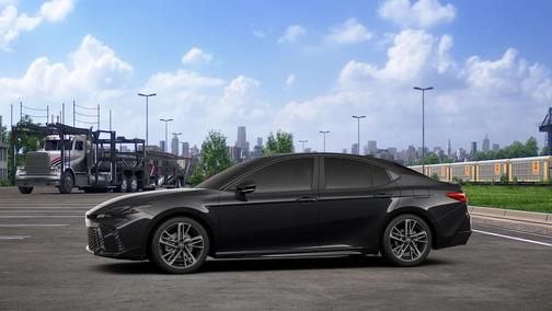 Midnight Black Metallic 2026 Toyota Camry XSE