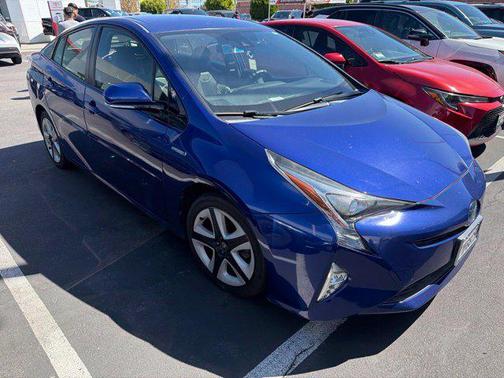 Blue Crush Metallic 2016 Toyota Prius Three Touring